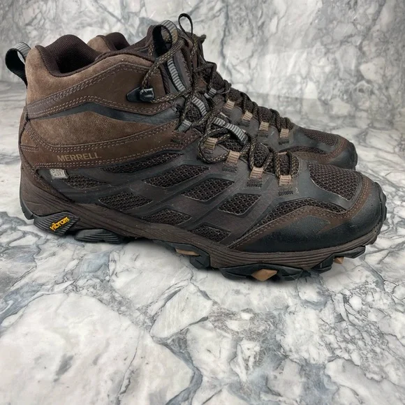 Merrell Men's Brown Hiking Boots - Picture 7 of 12